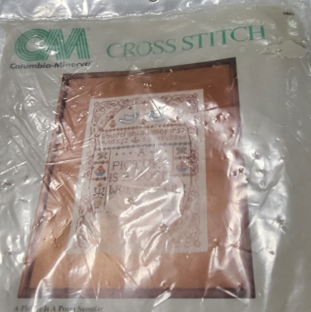 New crosstitch sampler
